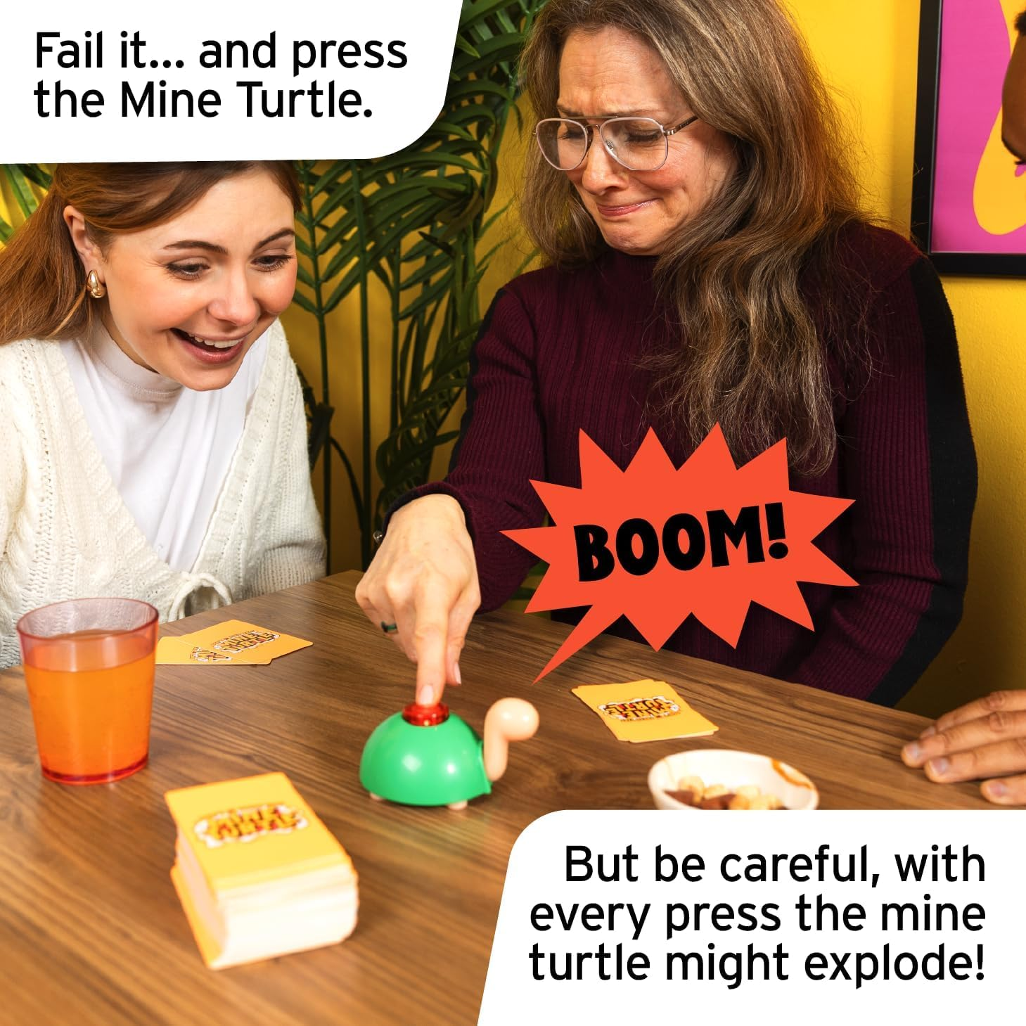 Big Potato | Don'T Press That Mine Turtle | Truth or Dare Party Game | 2-6 Players, Ages 13+ image number 1