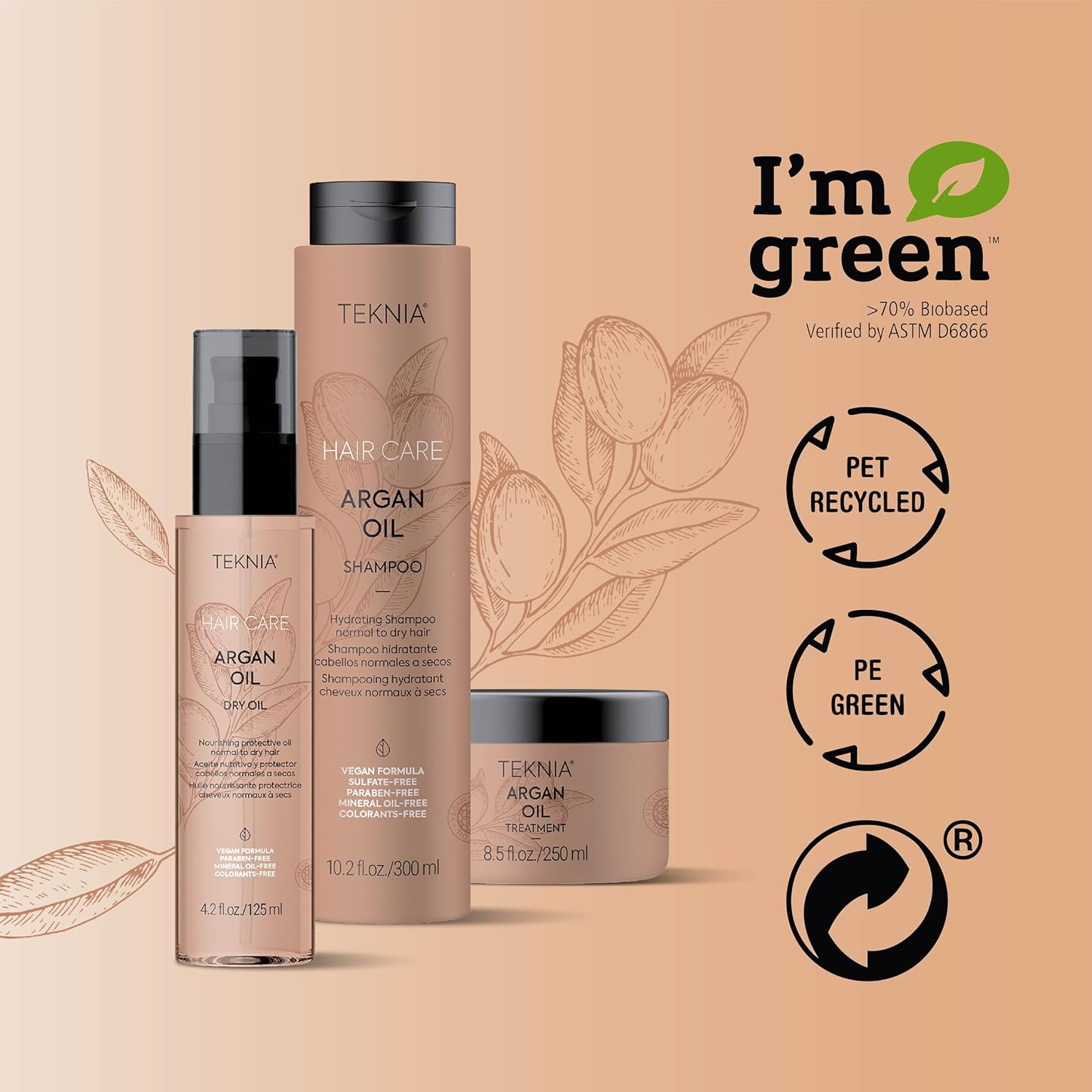 Lakme Teknia Argan Oil Hair Shampoo 300 Ml image number 6