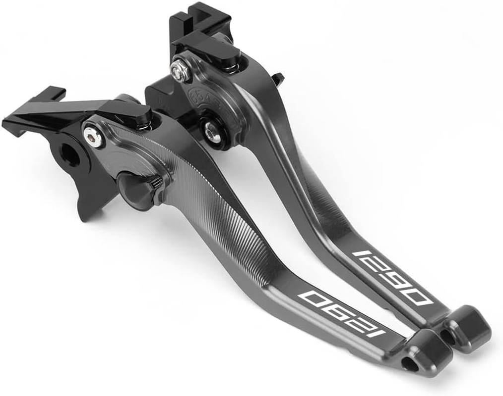 Modeer for KTM Super Adventure 1290 S/T/R 2015-2020 Motorcycle Aluminum Shorty Brake Clutch Levers 1290 Super Adventure Super Adv 1290 Accessories (Orange)