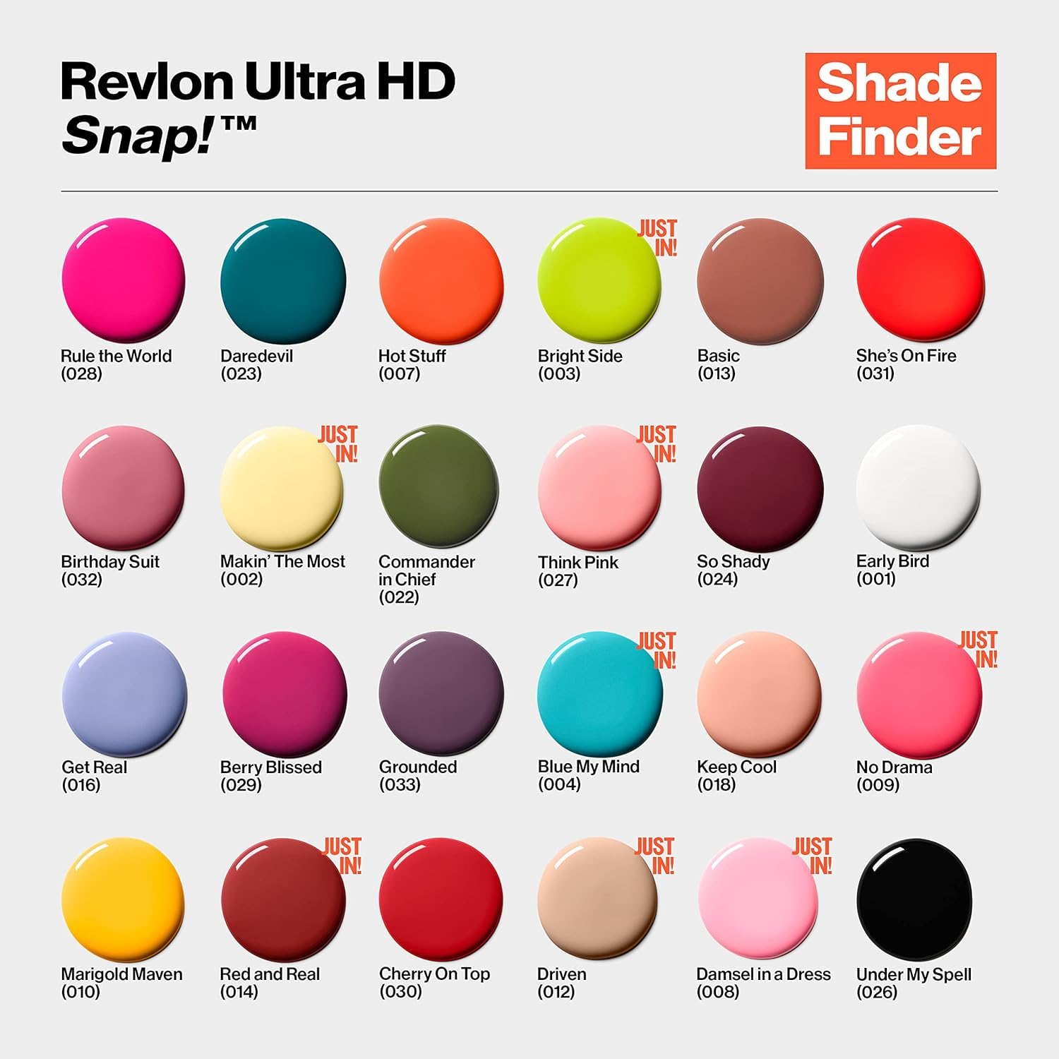 Revlon Ultra Hd Snap! Nail Enamel, Grounded image number 5