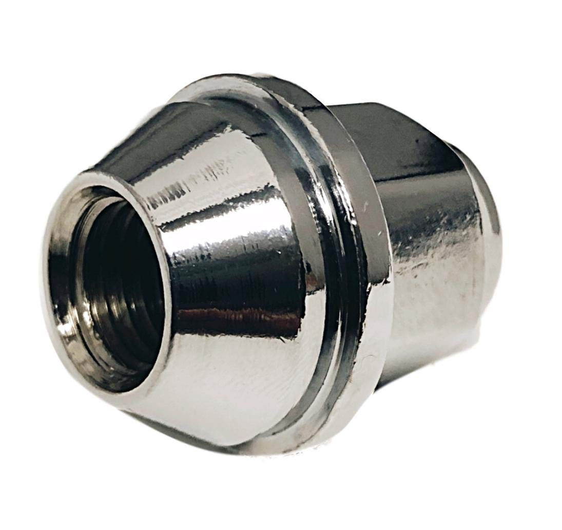 Eisen 12X1.5 One-Piece Chrome OEM Factory Style Lug Nuts for Ford Focus Fusion Escape Stock Wheels image number 1