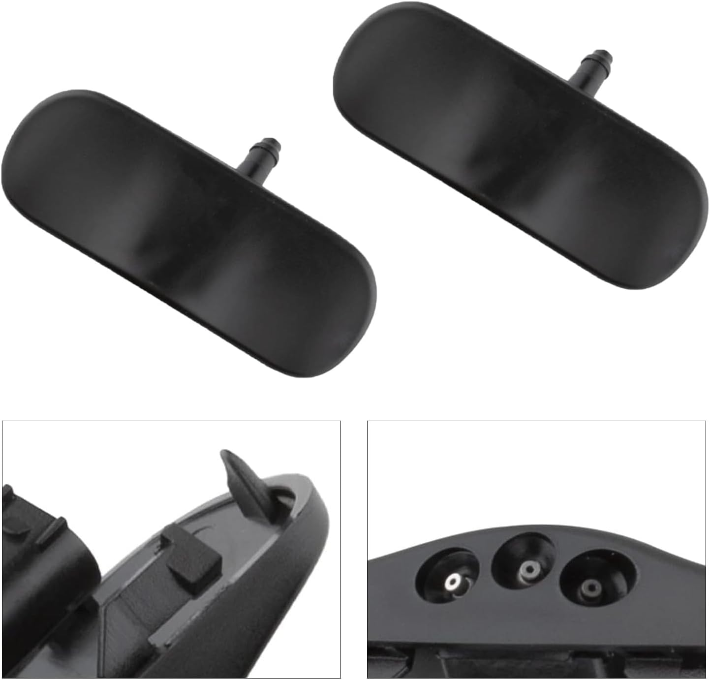 Front Windscreen Washer Spray Nozzle Jet with Heated for A3 A4 A5 A6 A7 A8 Q3 Q5 Q7 TT 4GD955987 Left and Right Side image number 5