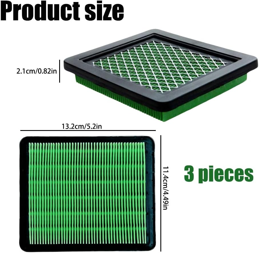 Paifeancodill 3 Pack 17211-Zl8-023 Air Filter, Compatible for Honda Gcv160 Gcv190, Husqvarna 7021P, Premium Lawn Mower Air Cleaner Element image number 2