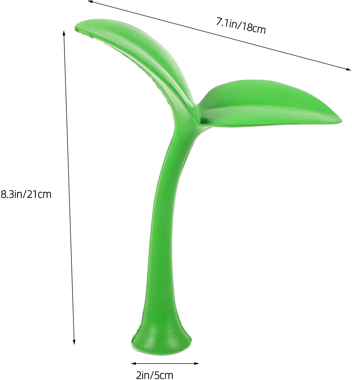 HOLIDYOYO 3D Leaf Car Roof Sticker, Anti-Collision Vehicle Decal, Novelty Car Exterior Decoration for Auto Hood and Bumper Accessories image number 6