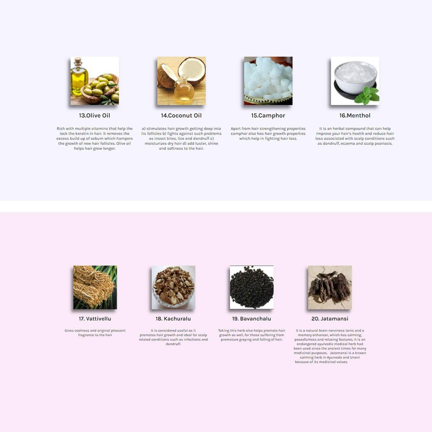 Ayurvedic Herbal Hair Oil Made with 21 Ayurvedic Herbs, Multipurpose Dandruff, Hair Fall (200Ml) Traditional Herbal Hair Oil for Men and Women image number 4