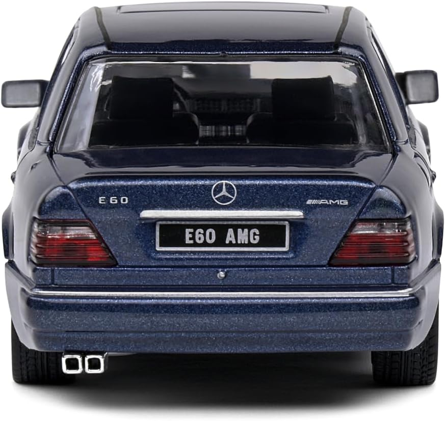 Solido 1:43 Mercedes-Benz W124 E60 AMG Blue 1994 image number 1