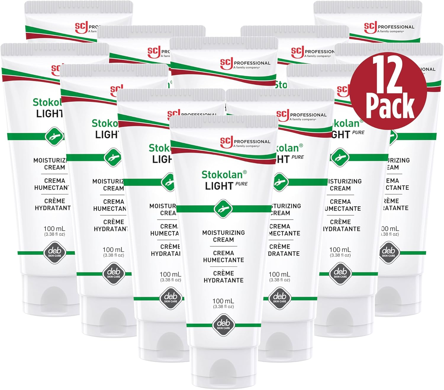 STOKOLAN Stokolan Light Pure Post Work Hand Cream 100Ml, Case Pack 12, 3.3814 Fl Ounce (Pack of 12) image number 1