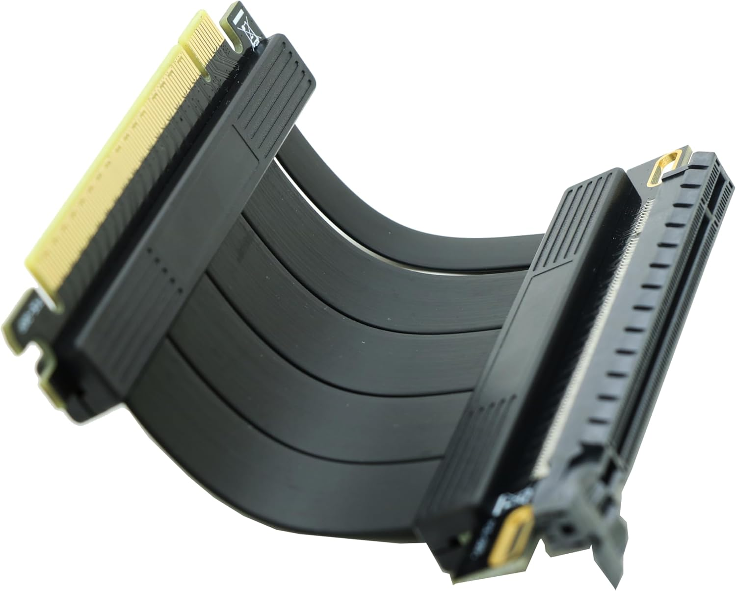 Sintech PCI-E Express X16 Riser Extender Card,Pcie 4.0 Extension 180Degree Cable 5Cms, Compatible with GPU Graphics Card, ST741B5 image number 4