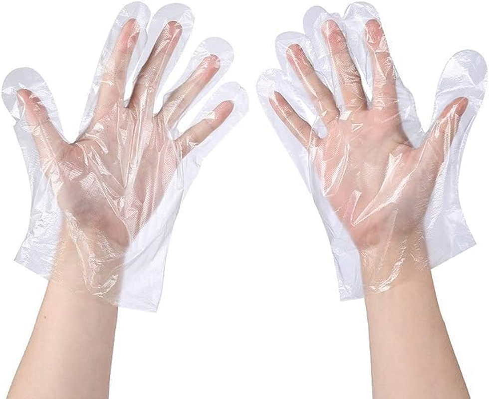 Plastic Disposable Gloves, Disposable Gloves, One Size Fits Most image number 5