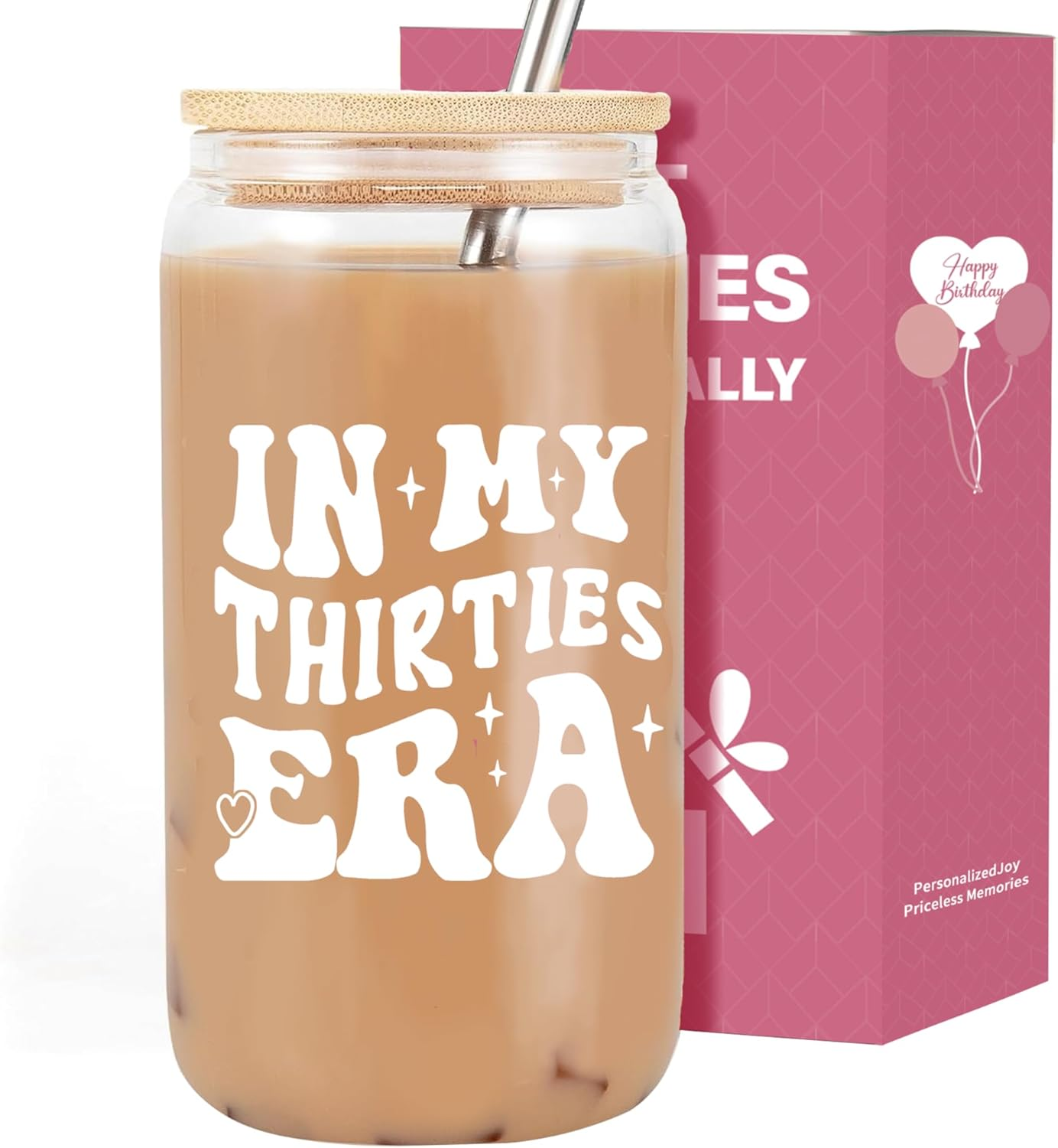 Thank You Gift - Gifts for Women, 16 Oz Iced Coffee Cup, Friend Birthday Gifts, Perfect Thank You Gifts for Teacher, Ideal for Graduation, Great Thank You for Colleagues