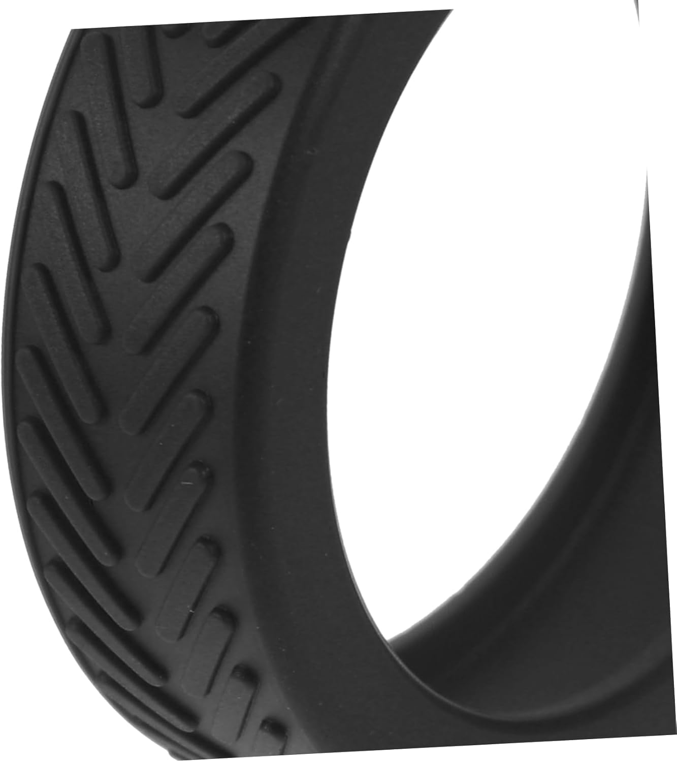 TOPPERFUN 8Pcs Rubber Luggage Wheel Protector Covers Suitcase Caster Noise Reduction Dark Color Set Travel Luggage Wheel Wraps Floor Protectors for Travel Suitcases image number 1