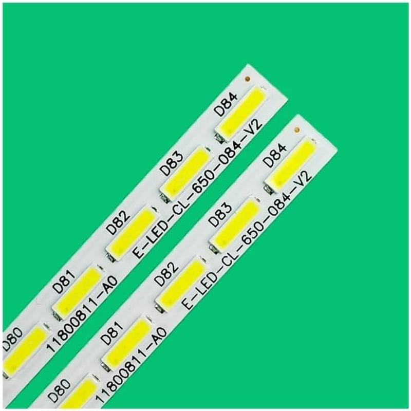 2Pcs/Kit LED 65PUS6521/12 65PUS7101/12 65PUS6521 65PUS7101 12 TPT650UA-QVN04.U 10024611-A0 11800823-A0 E-LED-CL-650-084-V2 image number 3