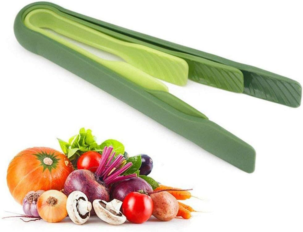 3 Pieces / Set Barbecue Tongs Kitchen Tongs Serving Tongs Ice Tongs Plastic Salad Tongs for Bread Sugar Pizza Grill