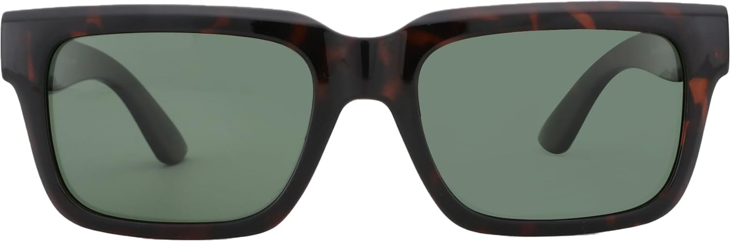 ZENOTTIC Rectangle Sunglasses for Men Women Polarized UV400 Protection Classic Trendy Driving Sun Glasses - C01 Black image number 2