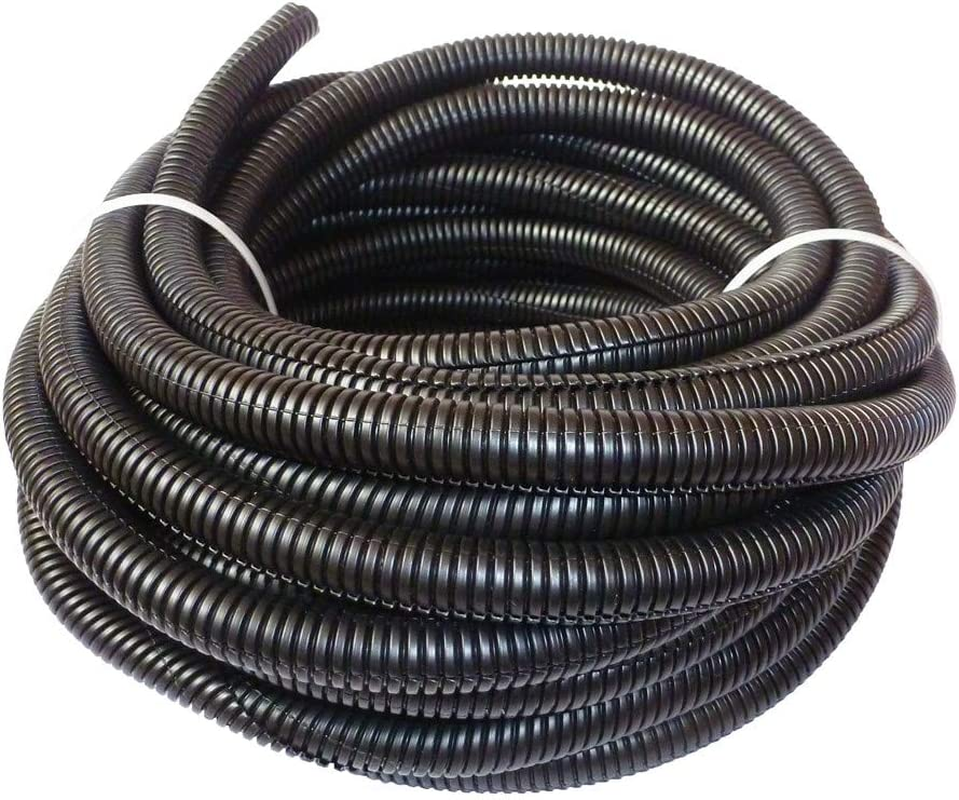 30 Ft Dog Cat Cord Protector Electric Wires Covers Wire Loom Tubing Protect Wires from Rabbits, Cats and Other Pets- Outer Diameter 1/2 Inch image number 5
