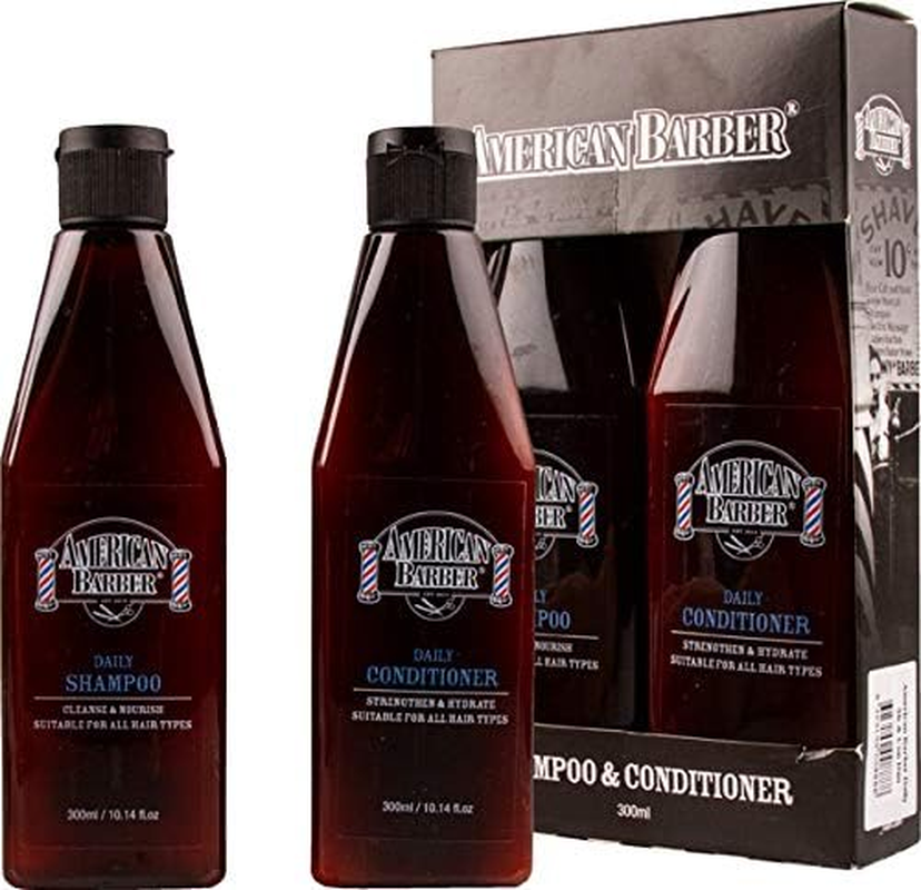 American Barber anti Dandruff Shampoo and Conditioner Duo Pack, 2 Count