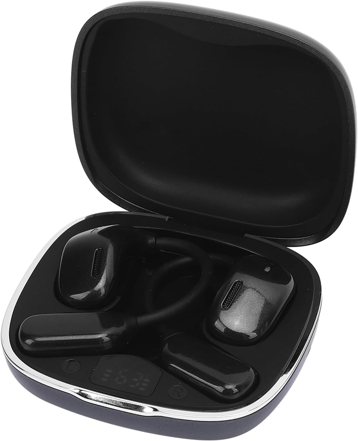 Oreilet Language Translator Earbuds, 144 Languages 4 Modes Earphones Translator, Ergonomic Bidirectional Translation Earphones for Students Kids Boys Girls image number 2