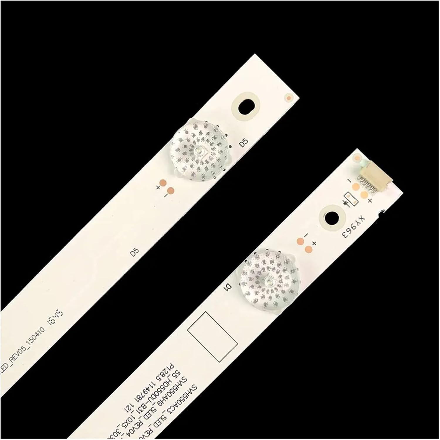 5SET 583Mm 55LN LED Backlight TV Repair Parts for Hi.Sen/Se 5Led 3V LED55K220 TH-55DX400C SVH550AC3 D550DF-B32 LED55K1800 LED55EC290N