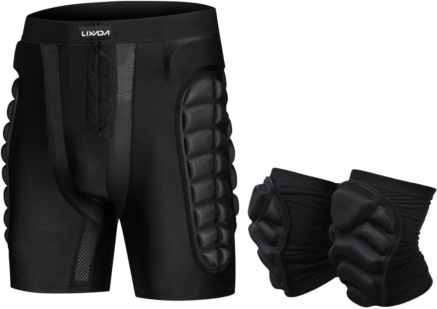 3D Padded Shorts Skateboarding Snowboarding Skiing for Women Men image number 3