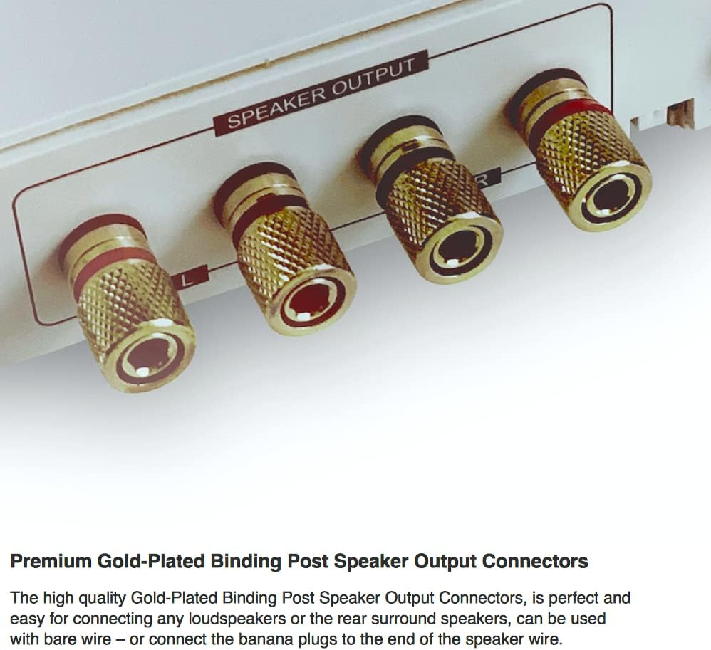 DYNASTY PROAUDIO WSA-5RP Wireless Surround Sound Rear Speakers Kit with 2 X 50W Amplifier Built-In, 5.2G / 5.8Ghz Dual Band Selectable, Total 106 RF Channel Auto Switching image number 5