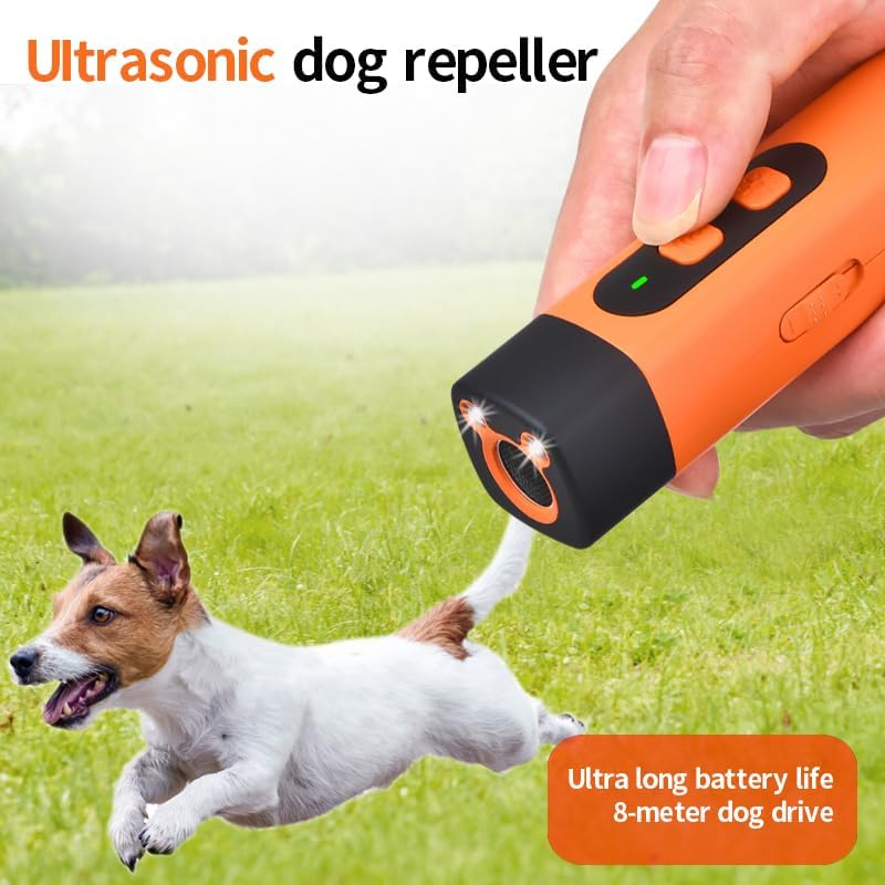 2024 Dog Bark Repeller, Rechargeable Sonic Dog Repeller, 25Khz Safe Sonic Frequency Transmitter, anti Barking Device for Dogs, Training Tool image number 5