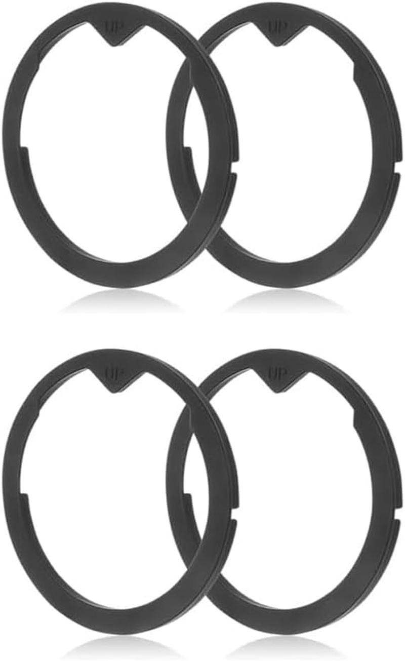 4 Pcs Silicone Seal Fit for Breville Barista Espress Machine, Seal for Breville Barista Pro, Rubber Gasket Prevent Coffee Beans from Getting Stuck and Easy to Cleaning image number 2