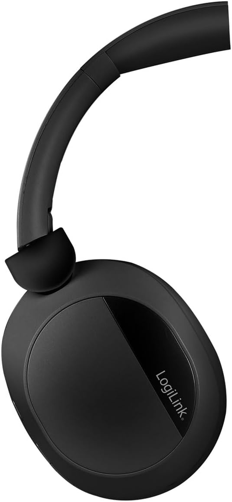 Logilink BT0071 BT 6.0 Gaming Headset with Additional 3.5Mm AUX, ANC (Active Noise Cancellation) 15 Hours Battery Life Black image number 4