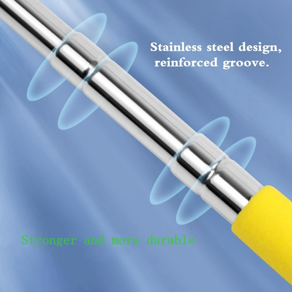 Teacher Pointer Sticks Finger,Pointer for Classroom,Telescoping Hand Pointer, Retractable Classroom Pointer Fingers for Elementary School Kindergarten Teacher,Classroom Supplies (1 PCS, Black)