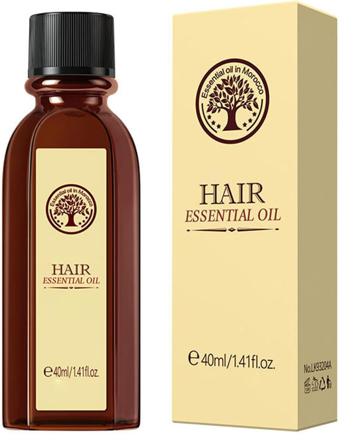 Loodgao Argan Hair Oil 40ML Moroccan Lightweight Non Greasy Formula for Women Men Nourishes Repairs Dry Damaged Hair with Hydrating Benefits Beige One Size image number 4