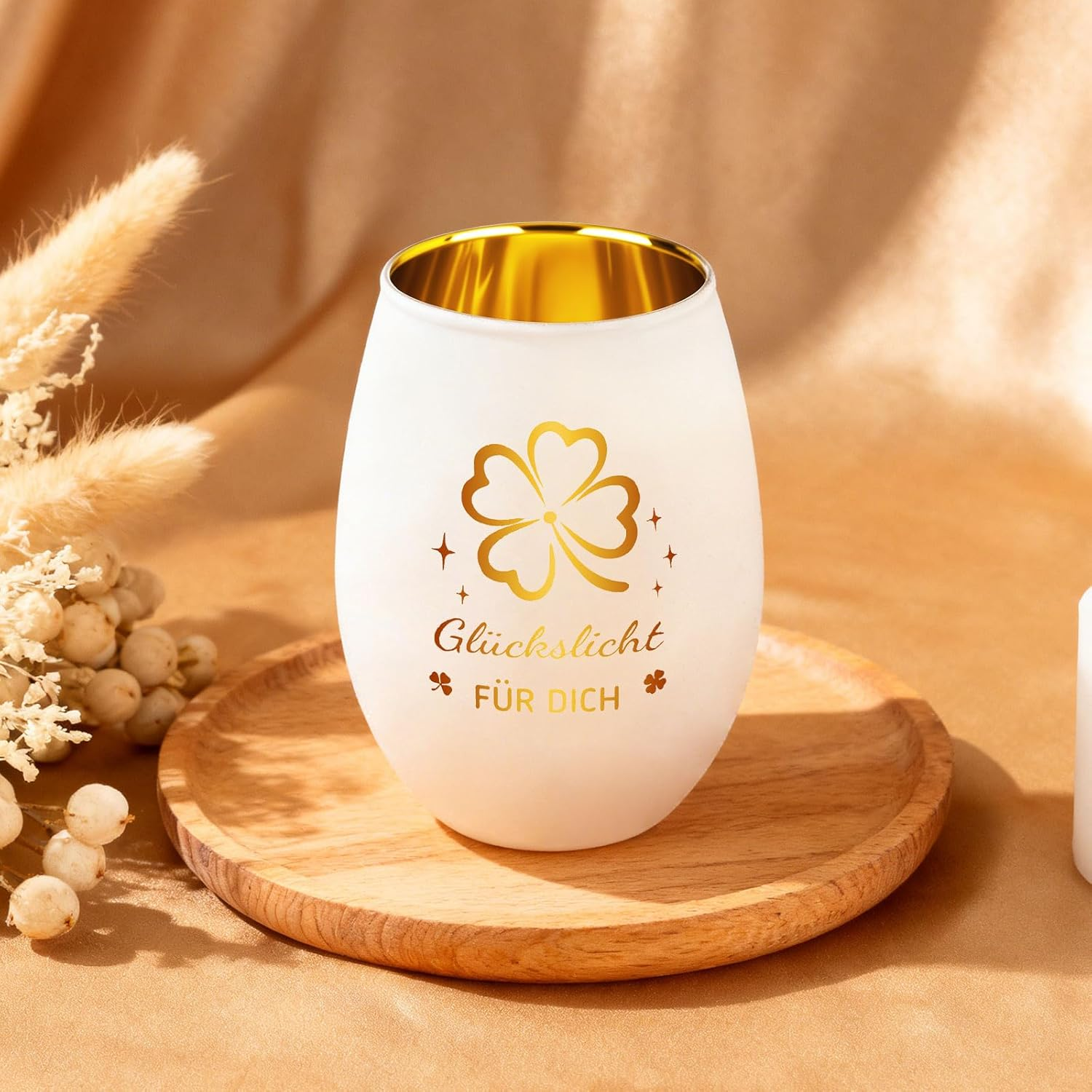 Lucky Light Lantern Gifts for Women, High-Quality Engraved Tea Light Holder, Gift Ideas for Women, Birthday, Valentine'S Day image number 2