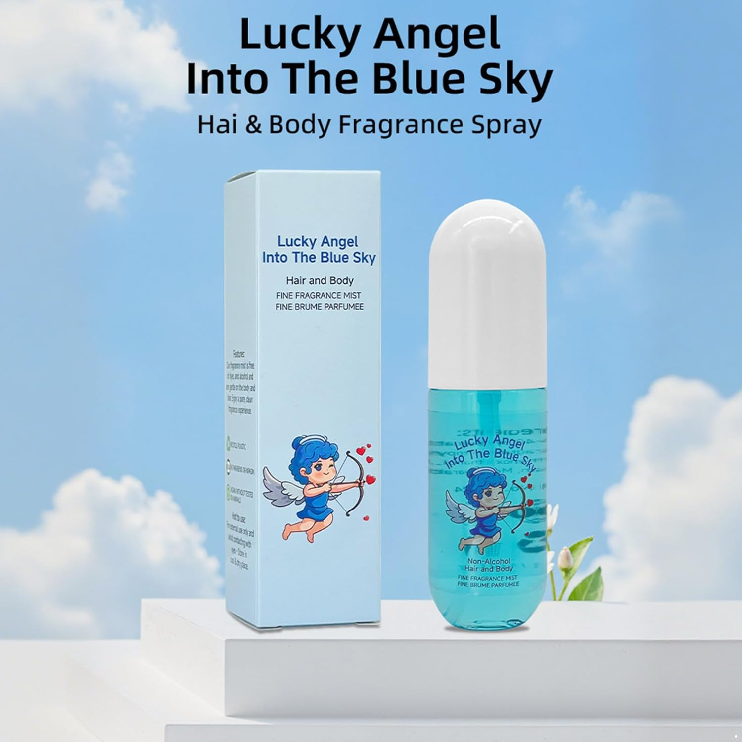 FEESHOW Ultra Long Lasting Perfume Body Spray for Women and Men Alcohol Free Fragrance Mist for All Day Freshness Blue One Size image number 5