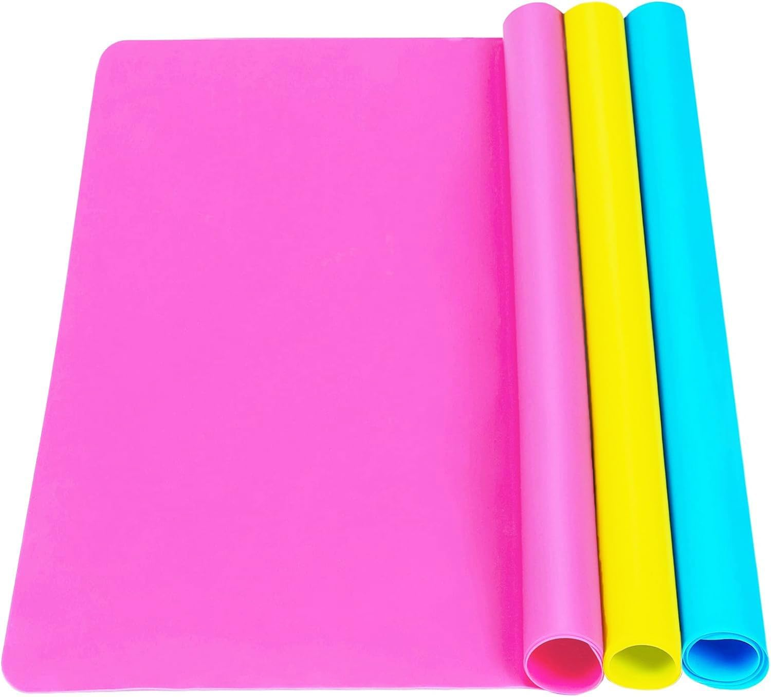 Extra Large Silicone Sheets for Crafts 3 Pack &ndash; Nvliss Liquid, Resin Jewelry Casting Molds Mat, Multi-Purpose Food Grade Silicone Placemat. 15.7" X 11.8"