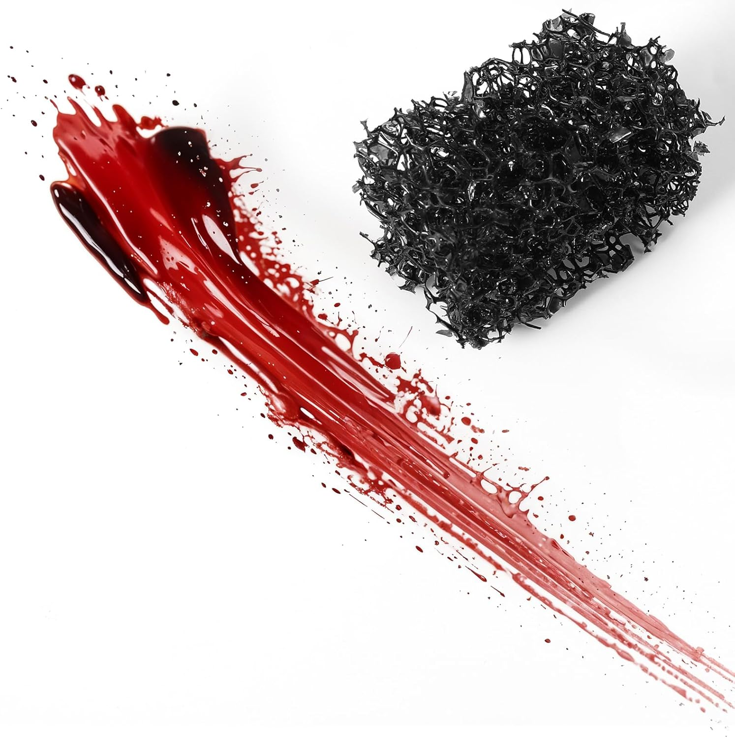 Stipple Sponges, 12 Pcs Special Fx Makeup Sponge Halloween Make up Sponges for Face Makeup Tools for Beard, Texture, Freckle, Scar, Wound, Christmas Cosplay Party Art Shaping Special Effects image number 5