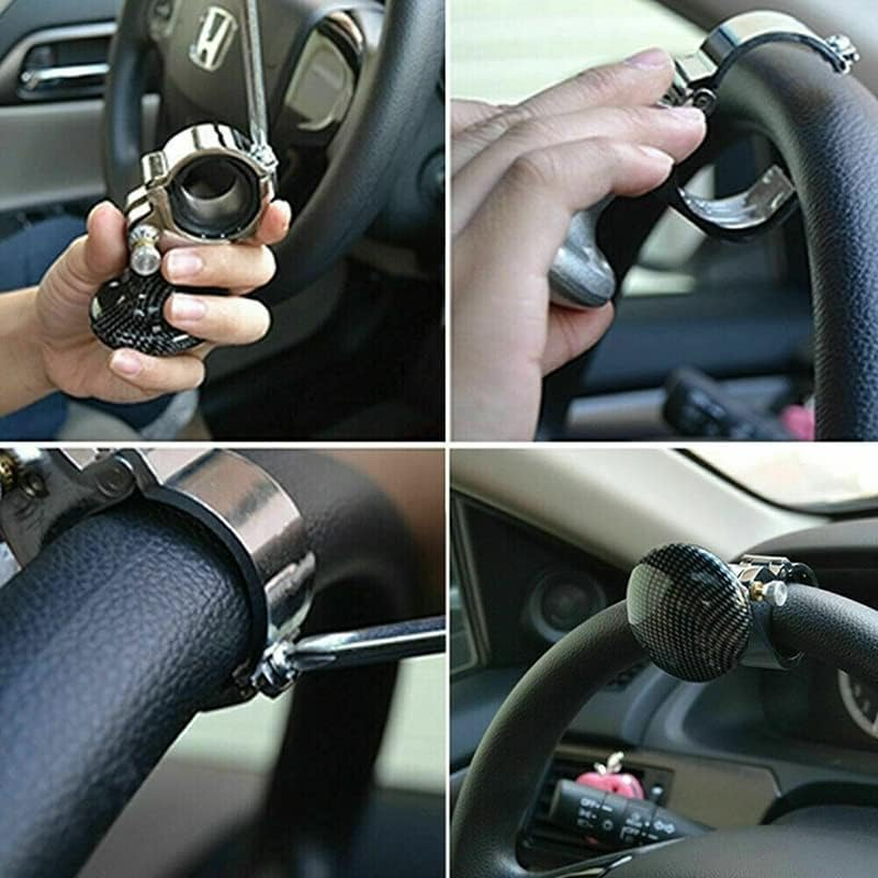 AIMALL 1PC Steering Forklift Knob Truck Ball Aid Car Wheel Spinner Lorry Tractor Turning - Fits Wheels up to 1.26 Inches Diameter image number 4