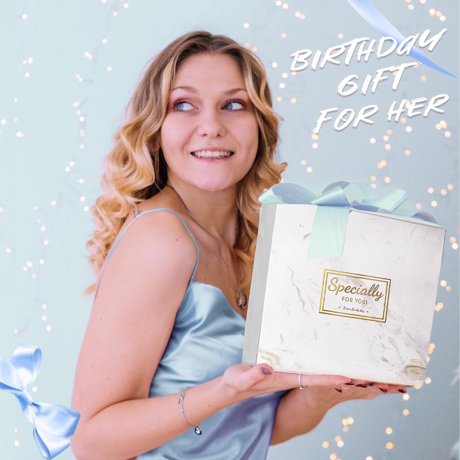 Birthday Pamper Gift Set for Women, Self Care Package with Relaxation Spa Bath Hamper, Christmas Gift for Mom, Sister, Best Friend, Wife, Daughter, Grandaughter, Coworker, Women Who Have Everything image number 5