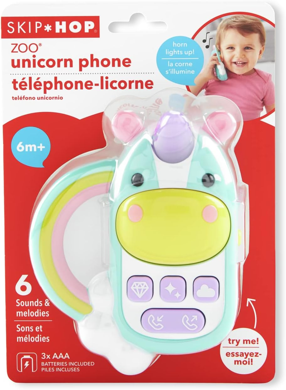 Skip Hop Zoo Unicorn Phone image number 4