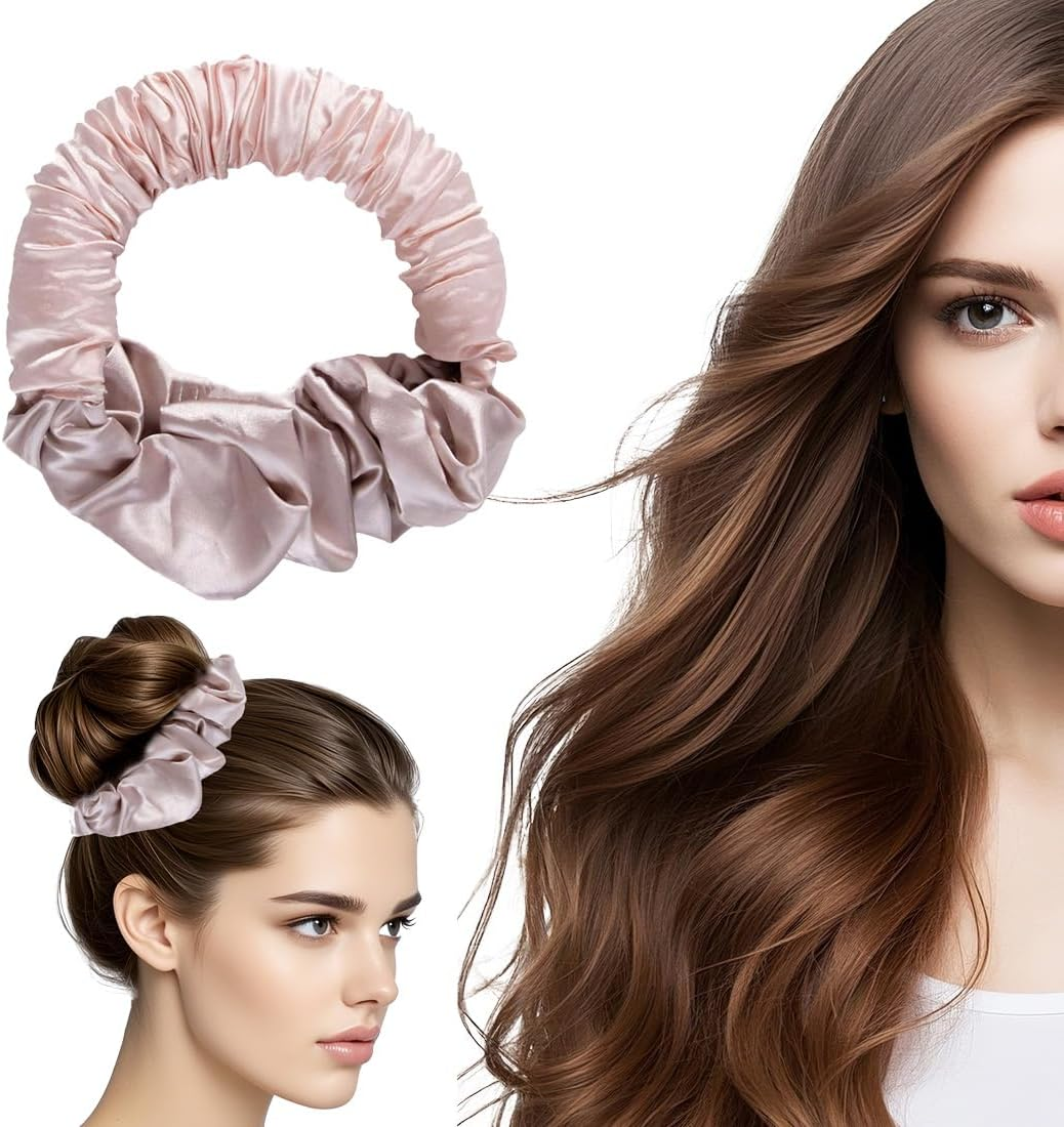CATOR Heat-Free Hair Curler for Sleeping, No Heat Curls, Hair Band, Soft Sleep Binder, Scrunchie, Silk Curler for Long Hair Overnight Curlers image number 4