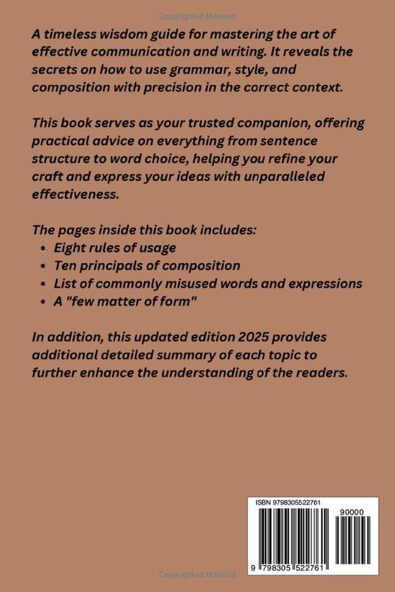 The Elements of Style: 2025 New Edition image number 1