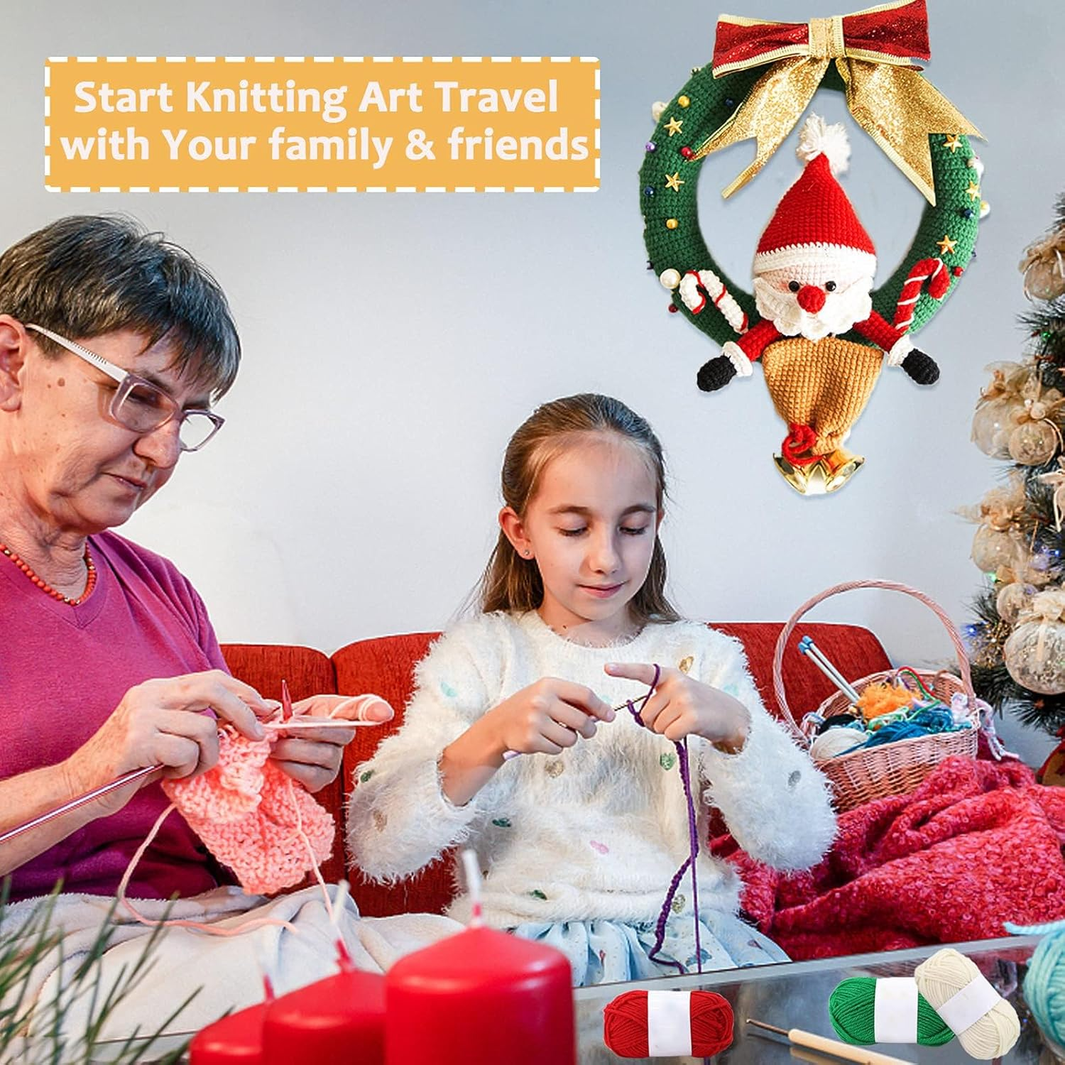 12Pcs Acrylic Yarn Skeins 10G Soft Knitting Project Colorful Yarn for Adults and Kids Beginners Small Projects Handicrafts