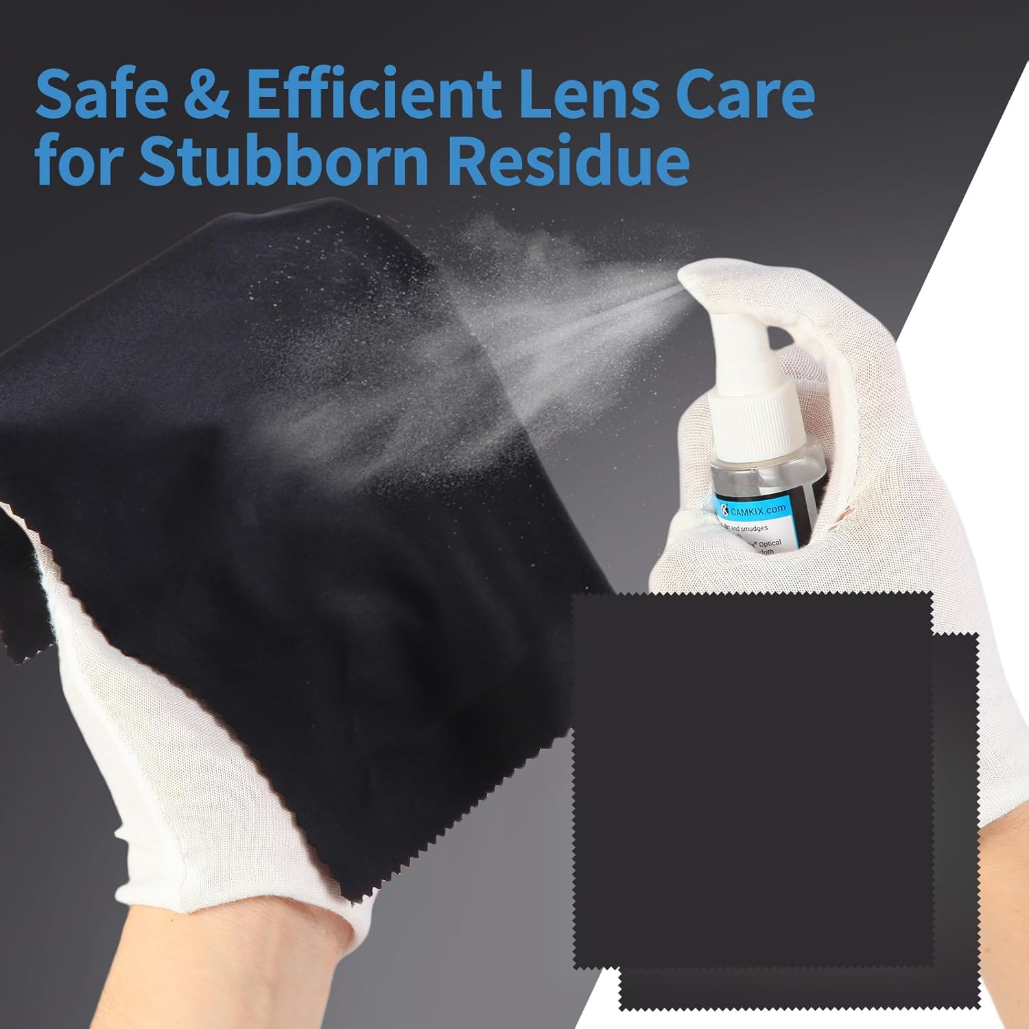 Camkix 14 in 1 Camera Lens Cleaning Kit - Includes Large Air Blower, Lens Cleaning Pen, Dry Swab, Cleaning Paper, Optical Lens Spray, Microfiber Cleaning Cloths For image number 3