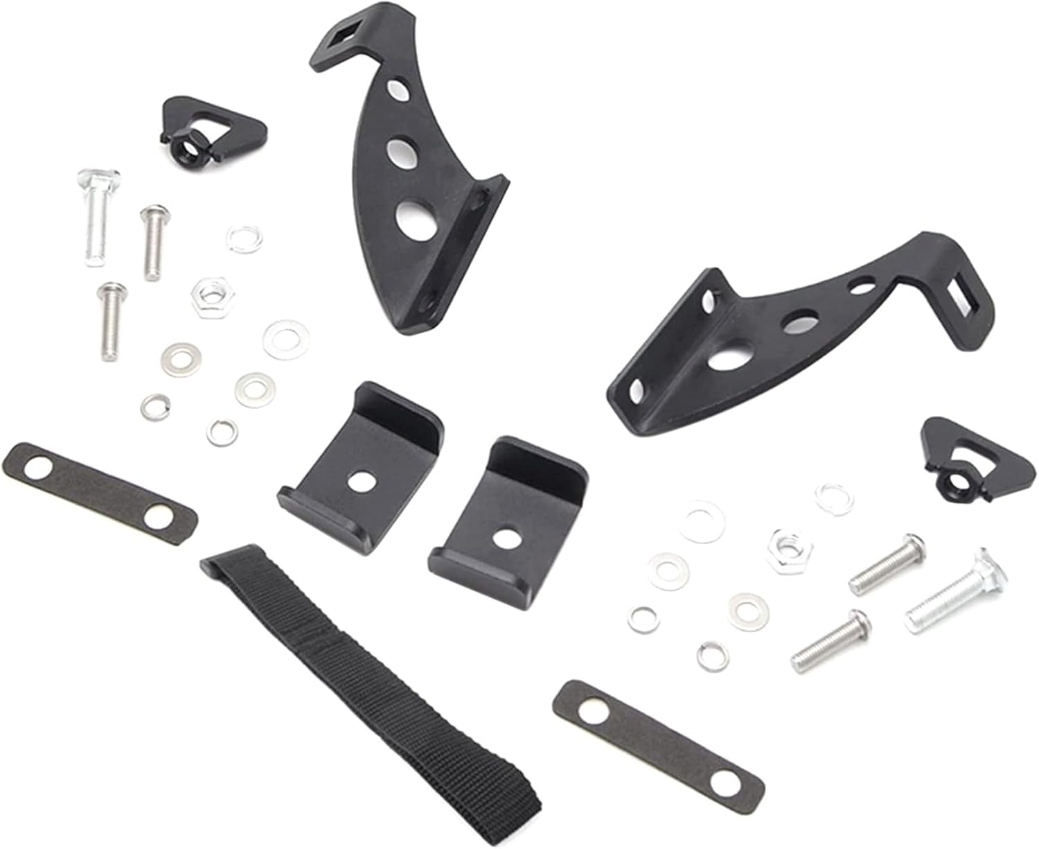Lifting Jack Stands Jack Bracket Door Hinge Hood Hinge Mount Kit for 2007-2020 JK JL JKU JLU image number 3