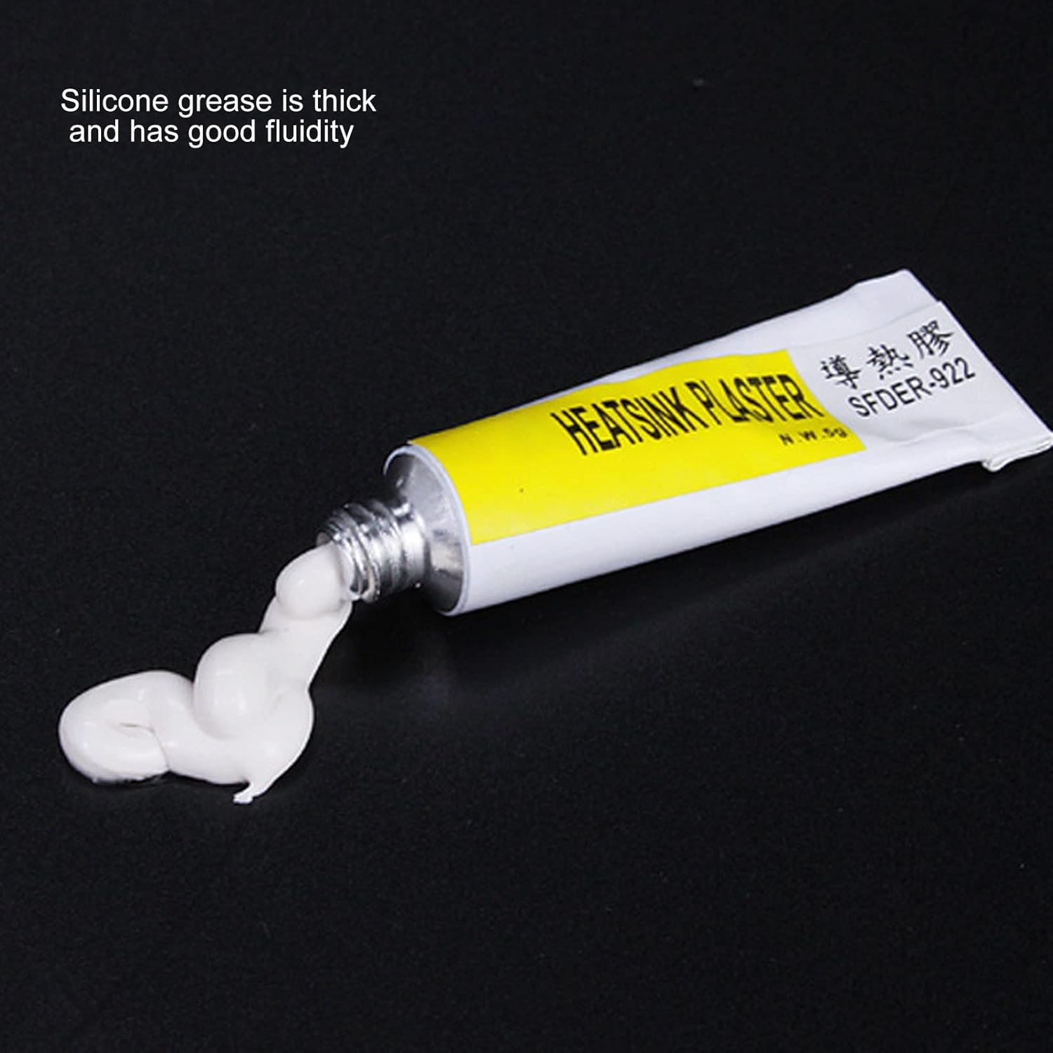 10Pcs LED Thermal Paste Silicone Grease GPU Thermal Paste, Each 5G 1.5MPA Strong Adhesion Thermal Conductivity Heatsink Glue for All Heat Sinks without Fixed Clips image number 5