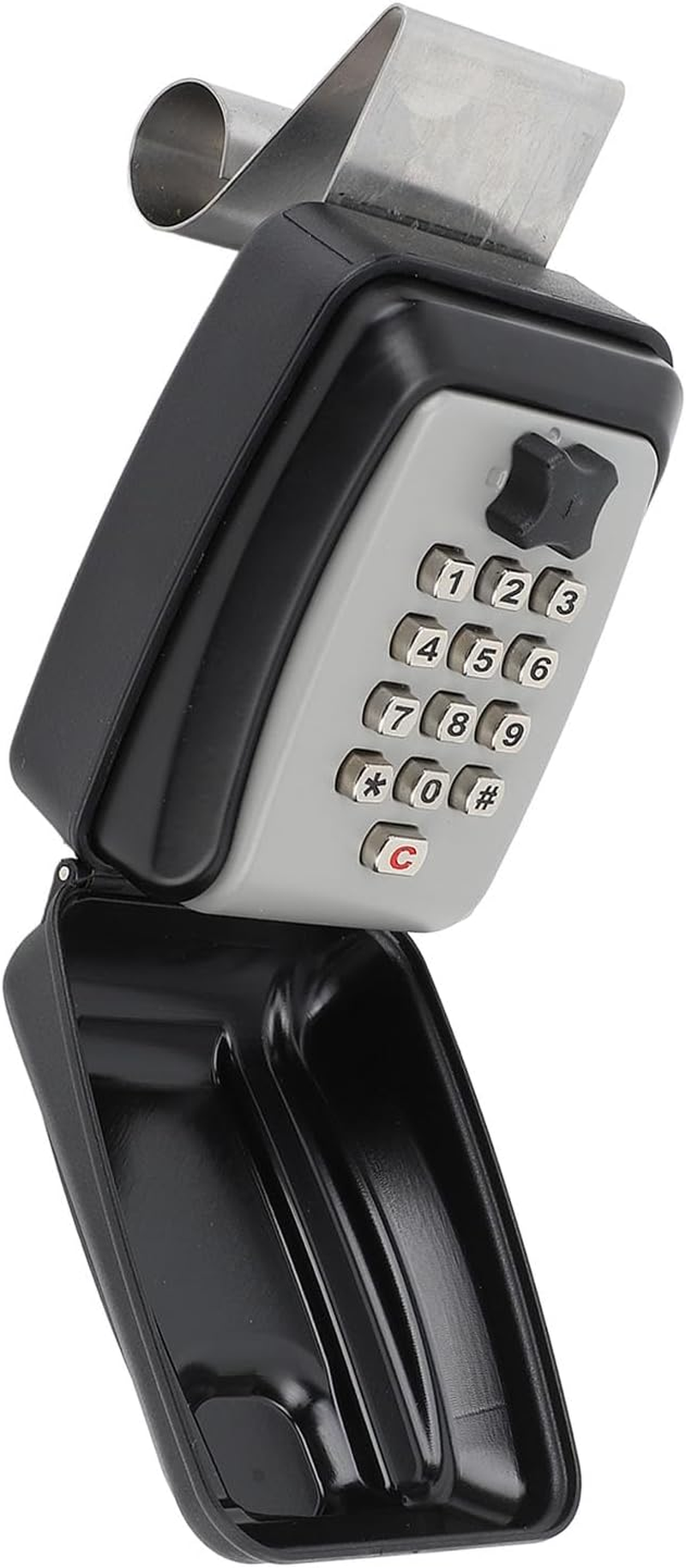 DAUZ Car Window Key Safe Box, Heavy Duty 12 Digit Combination Highly Secure Waterproof Keypad Key Lock Box for Turo, Dauzwdfhaxeos6 image number 5