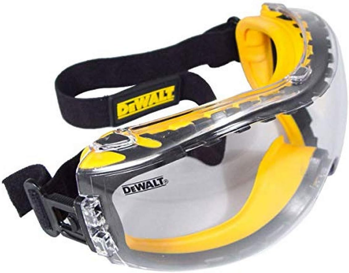 Dewalt Concealer anti Fog Goggles DPG82-11 - Rubber Sealed Safety Goggles - Protective Goggles with Fog Control and 99% UVA/UVB Protection image number 5
