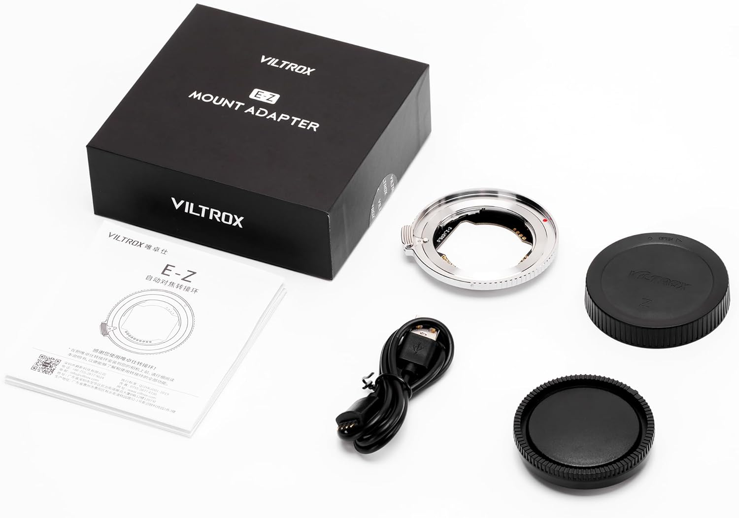 VILTROX E-Z Autofocus Lens Mount Adapter Ring, Auto Focus Lens Adapter for Sony E-Mount Lens to Nikon Z-Mount Camera Autofocus Adapter image number 2