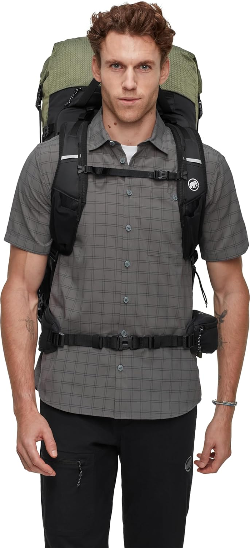 Mammut Ducan Spine 70-80 Marsh-Black Backpack 70-80L, Marsh-Black, 70-80L image number 4