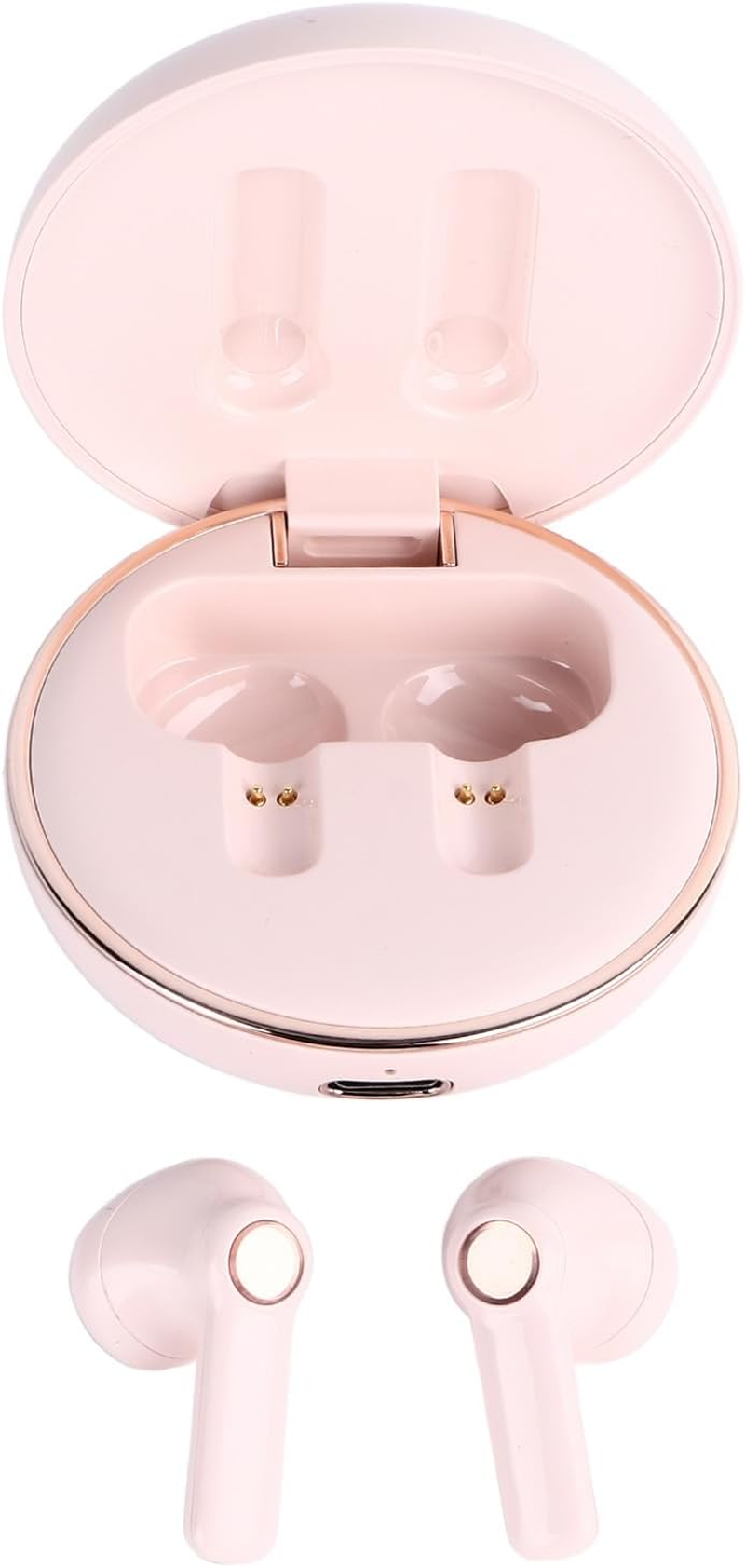 Jectse Wireless Earbuds, Noise Reduction Low Latency Headphones Waterproof Ergonomic Stereo Earphones for Ios for Android image number 4