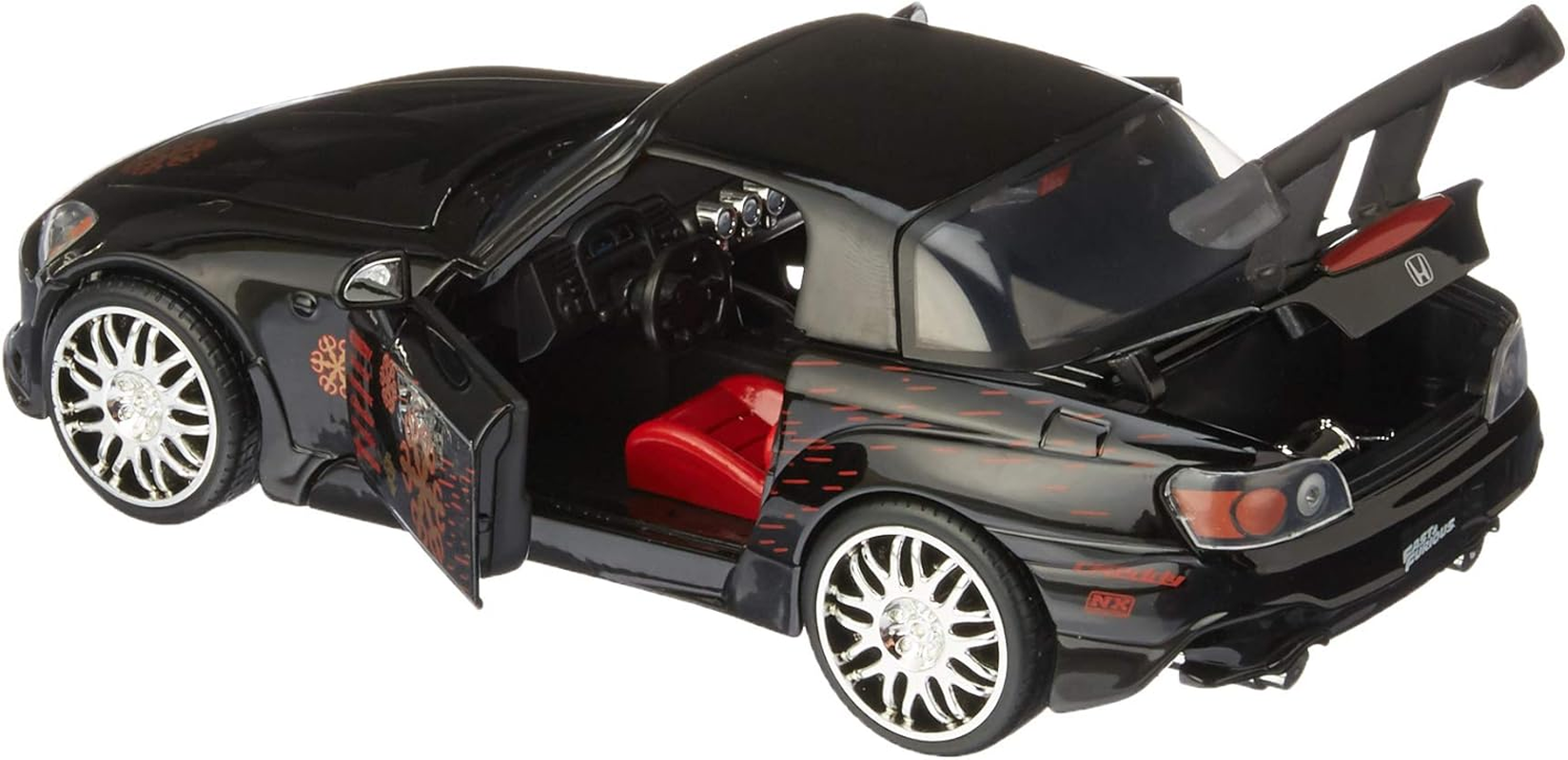 Jada 1:24 Fandf Johnny'S Honda S2000 Movie, Black, 1: 24 Scale image number 1