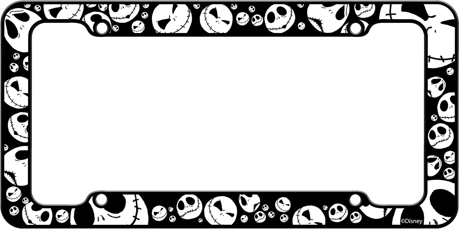 Chroma 6041 Nightmare before Christmas Jack Plastic Frame image number 3