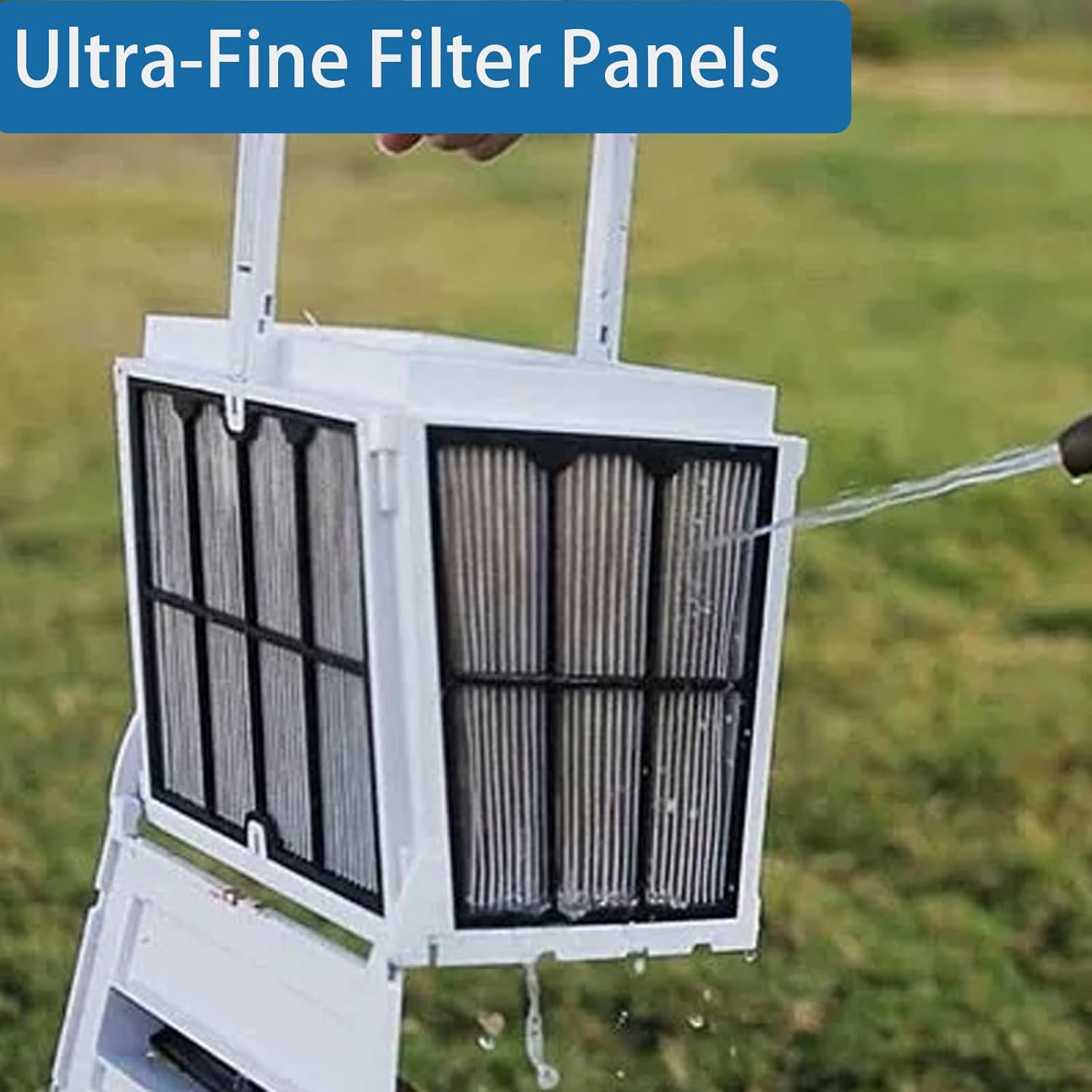 Ultra-Fine Filter Panels Compatible with Dolphin Robotic Pool Cleaners,Replace Part#9991467-R4,Pleated Cartridge Filter Replacement for Dolphin S200,Proteus Dx4,Active 20,Active 30,S300I,M600 image number 2